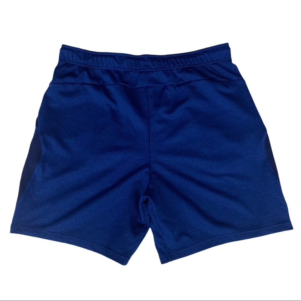 Nike Dri Fit Men's Blue Black Performance Basketball Track Gym Shorts Size XL - Picture 4 of 8